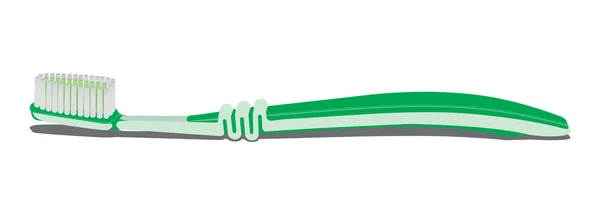 Cepillo de dientes — Vector de stock