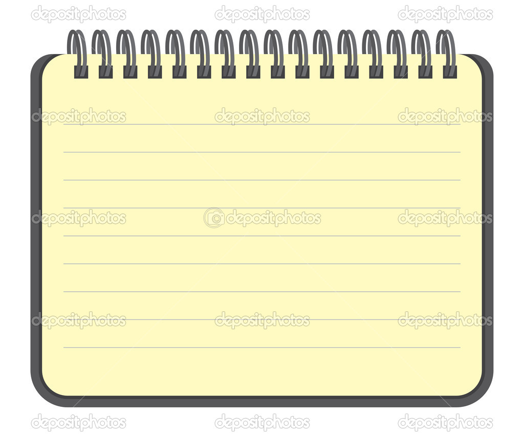 Notebook blank with metal wire