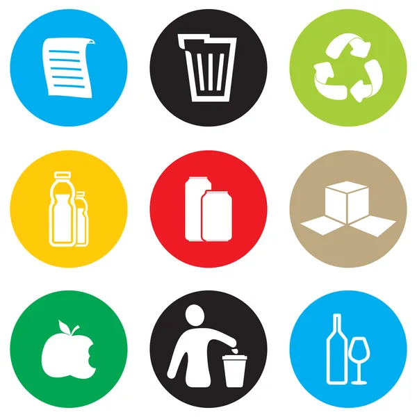 geri dönüşüm Icon set