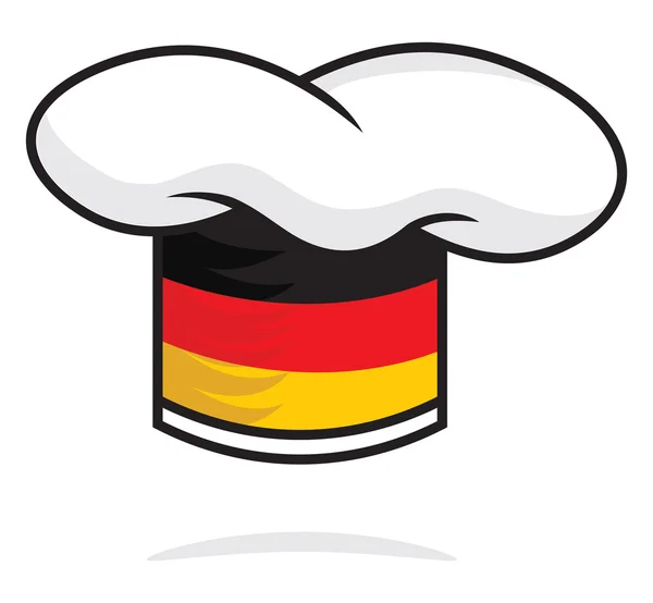 Chapeau de chef Allemagne — Image vectorielle