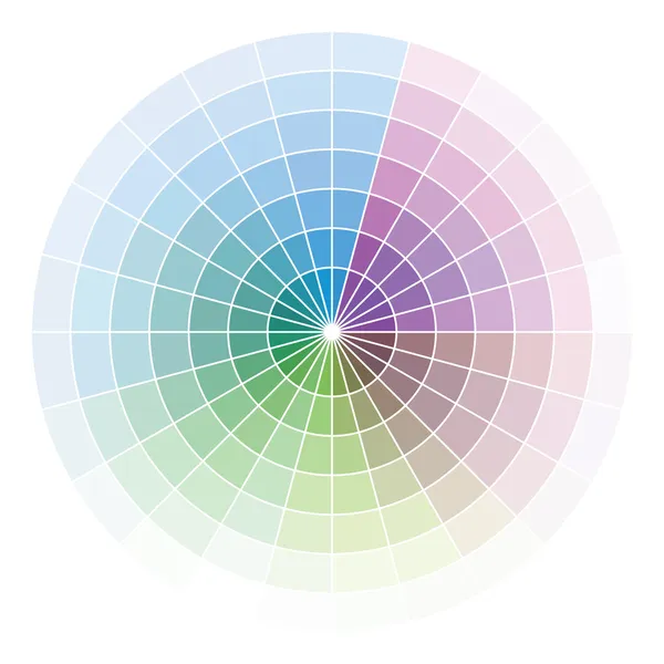 Color wheel — Stock Vector