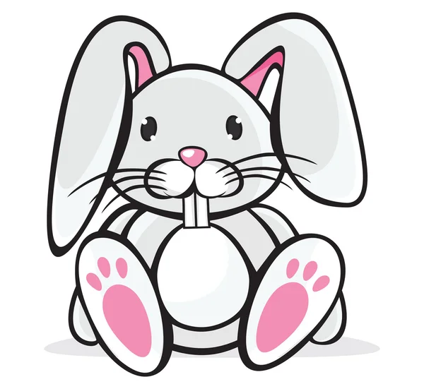Roztomilý králík — Stockový vektor