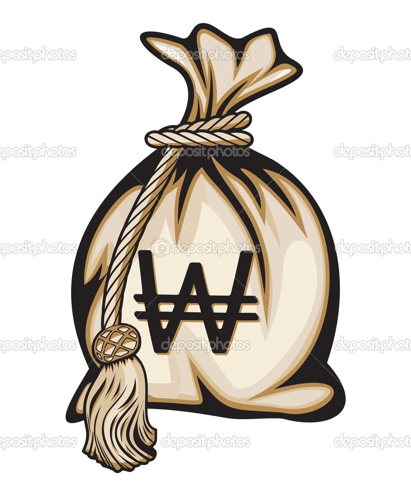 韩国韩元图库矢量图片、免版税韩国韩元插图|DepositPhotos