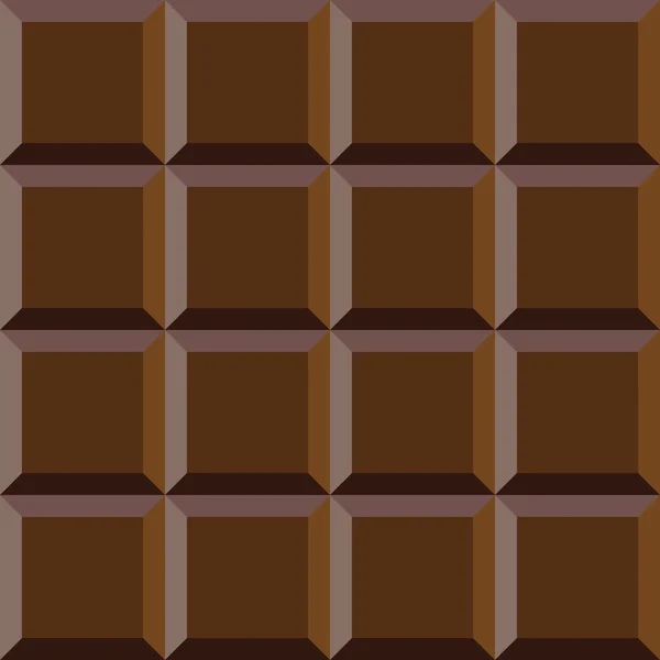 Chocolate bar seamless pattern — Stock Vector