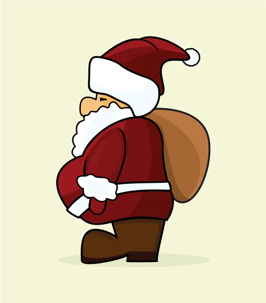 Christmas santa claus — Stock Vector