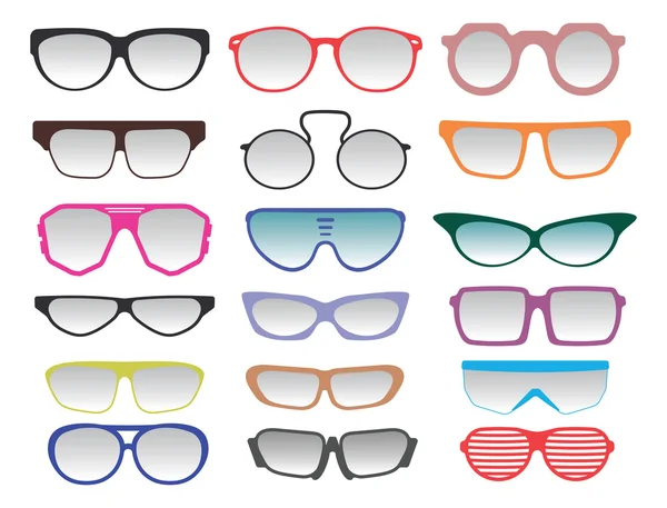 Modèle de lunettes sans couture — Image vectorielle