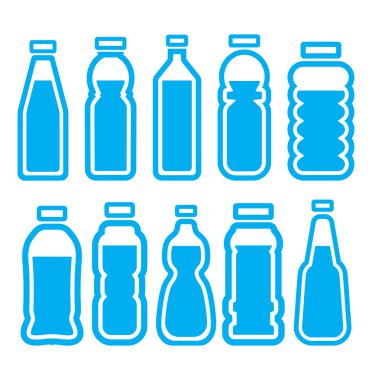 plastik şişe seti