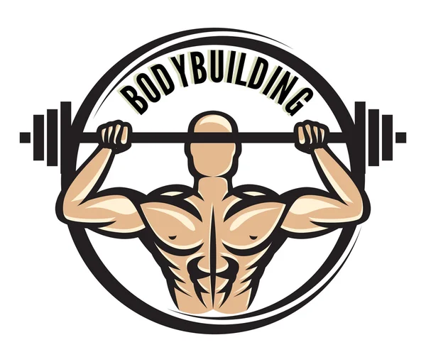 Bodybuilder — Stockvektor