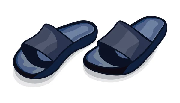 Slippers - slippers — Stockvector