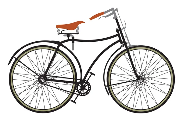 Bicicleta retro — Vetor de Stock
