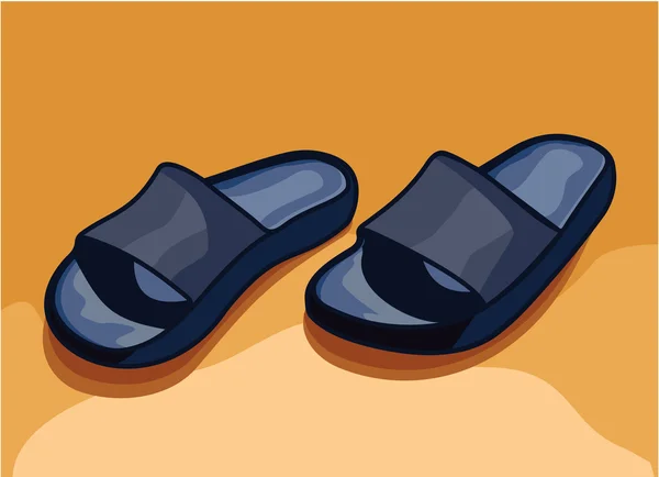 Chanclas - zapatillas — Archivo Imágenes Vectoriales