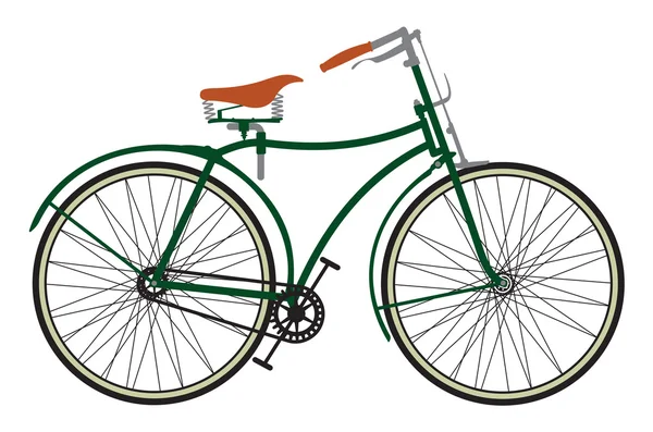 Retro fiets — Stockvector