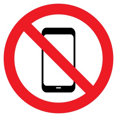 telefon vektör iz yok