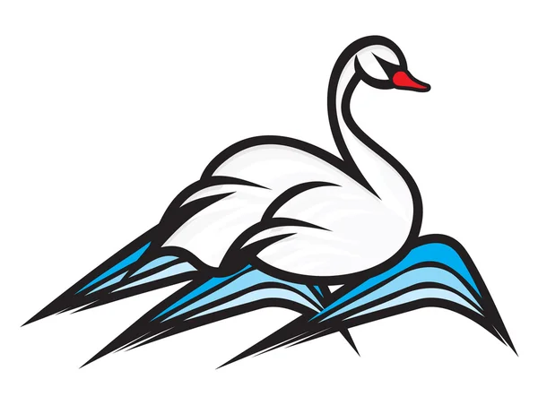 Swan — Stock Vector