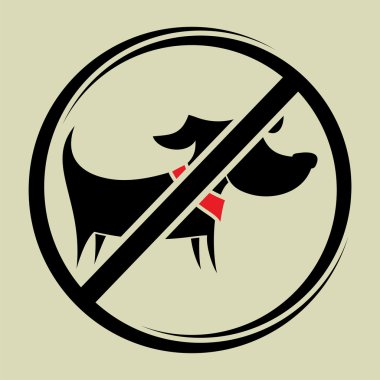 köpek işareti, yapmak değil izin