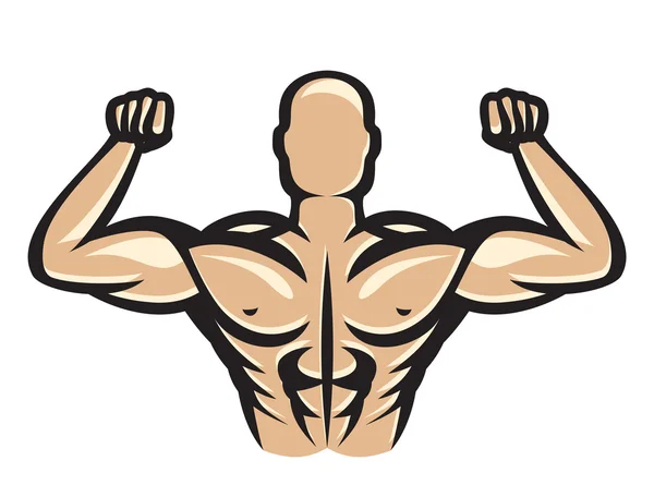 Bodybuilder — Stock Vector