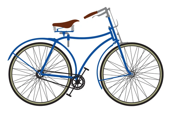 Retro fiets — Stockvector