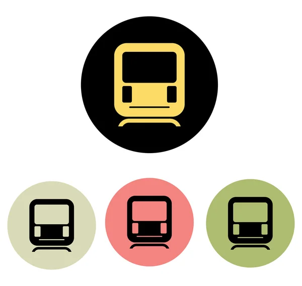 Icono del metro — Archivo Imágenes Vectoriales