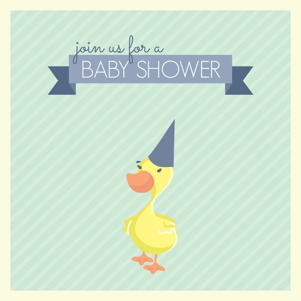 Babydusche — Stockvektor