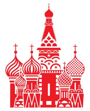 Moscow symbol - Saint Basil's Cathedral, Russia