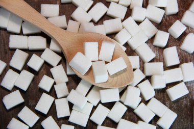 Kare küp beyaz rafine şeker 
