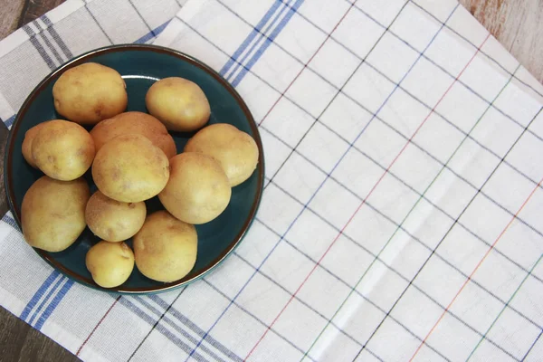 Fruits Natural Yellow Potatoes — Stock Photo, Image