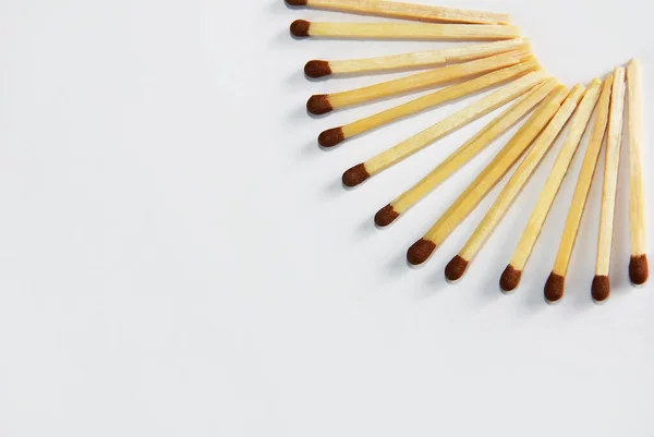 Wooden Matches Get Fire — Stock fotografie