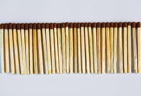 Wooden Matches Get Fire — Zdjęcie stockowe