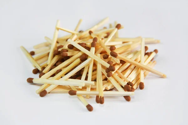 Wooden Matches Get Fire — Stock Photo, Image