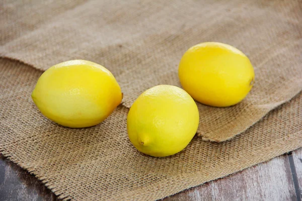 Fruits Sour Yellow Lemon — Stok Foto