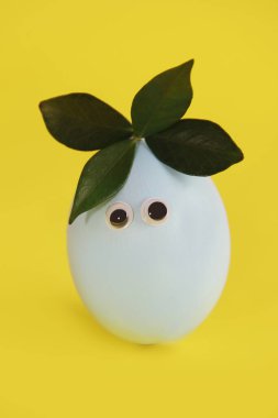Süslü Paskalya Mavi Yumurtası