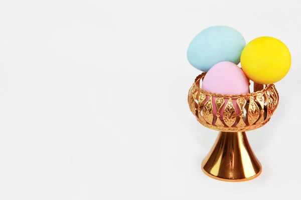 Colorful Decorative Festive Easter Eggs — Stock Photo, Image