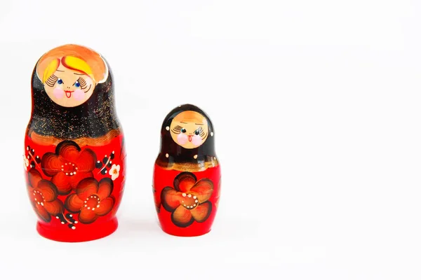 Antalya Türkei Mai 2022 Traditionelles Russisches Holzspielzeug Matrjoschka Puppen Mit — Stockfoto