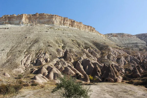 Fantastic Mountain Landscape Natural National Park Cappadocia Turkey — Stock Photo, Image