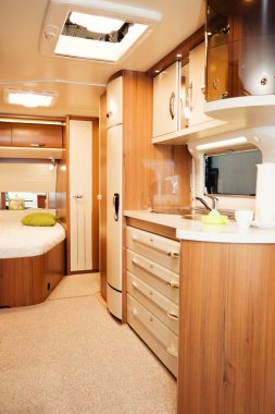 İç modern Camper