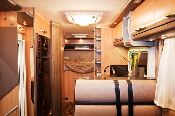 Interior of Luxury Motorhome — Stock Photo, Image