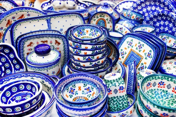 Stoneware Products, Poland — Stock Photo, Image