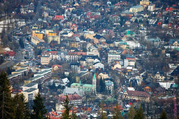 Stadt Zakopane — Stockfoto