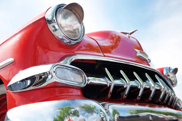 Vista posteriore di American Classic Car — Foto Stock