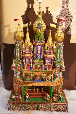 geleneksel el yapımı yılbaşı nativities