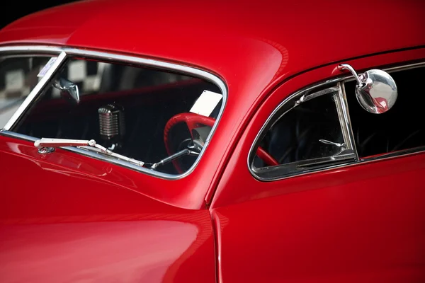 Dettaglio anteriore auto americana vintage — Foto Stock