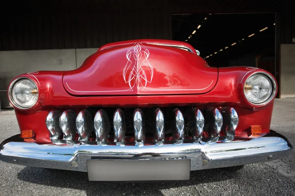 eski model bir araba açık detay