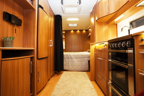 Interior de Luxo Motorhome — Fotografia de Stock