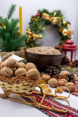 Geleneksel Ukrayna Noel yemeği 