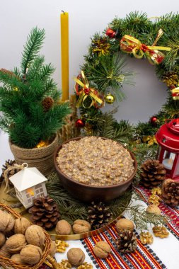 Geleneksel Ukrayna Noel yemeği 