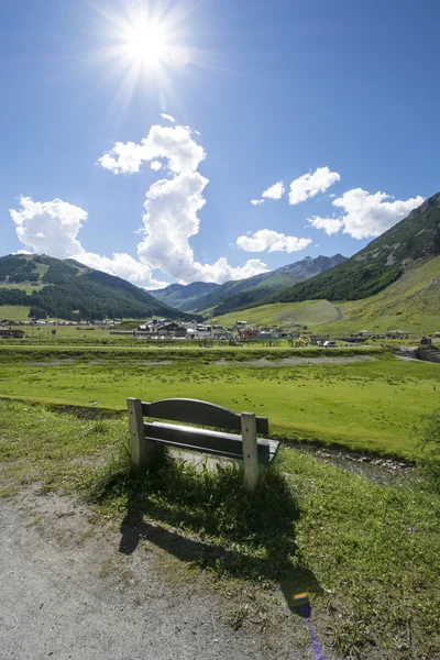 Tal der Livigno — Stockfoto