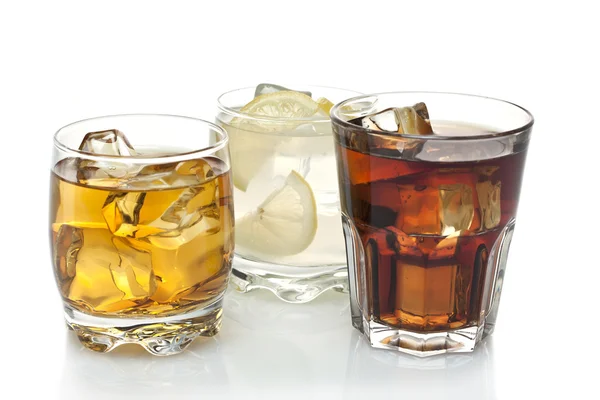 Three cocktails — Stock Photo, Image