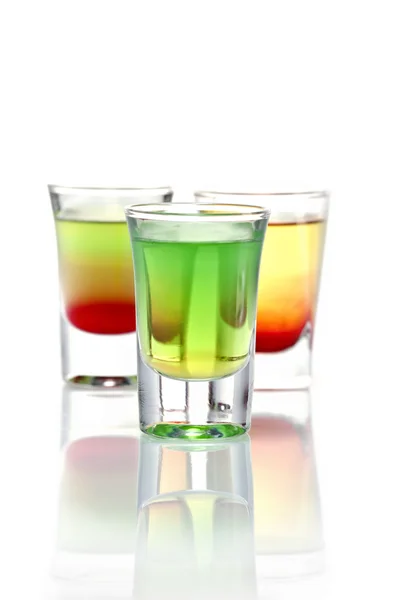 Drie cocktails — Stockfoto