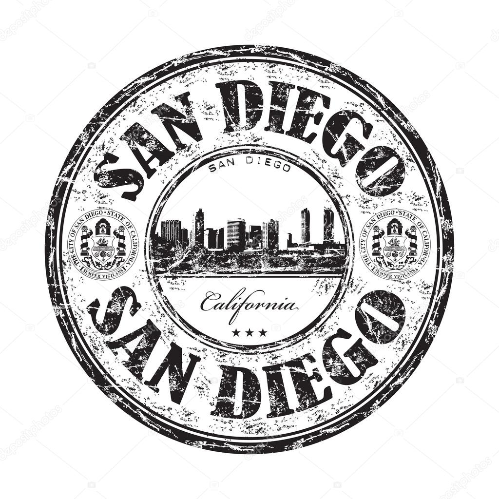 San Diego rubber stamp