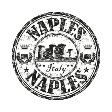 Napoli grunge lastik damgası